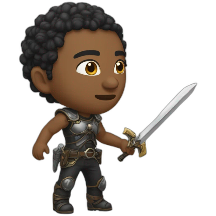 Realistic toybloodysword emoji