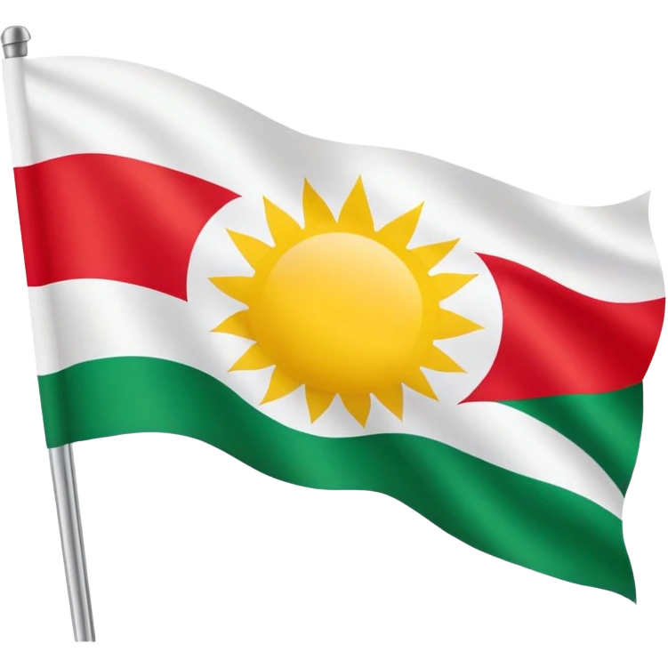 Kurdistan flag emoji