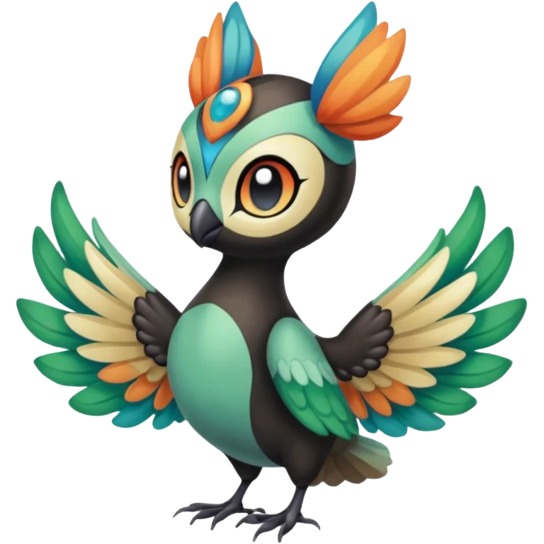 Meloetta-Chatot-Sigilyph-Pokémon-Fakémon-creature emoji