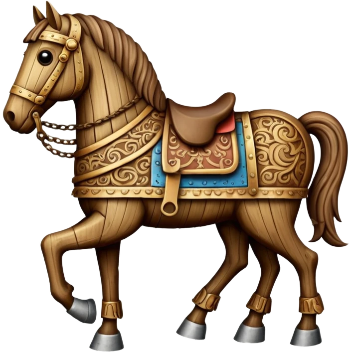 trojan horse emoji