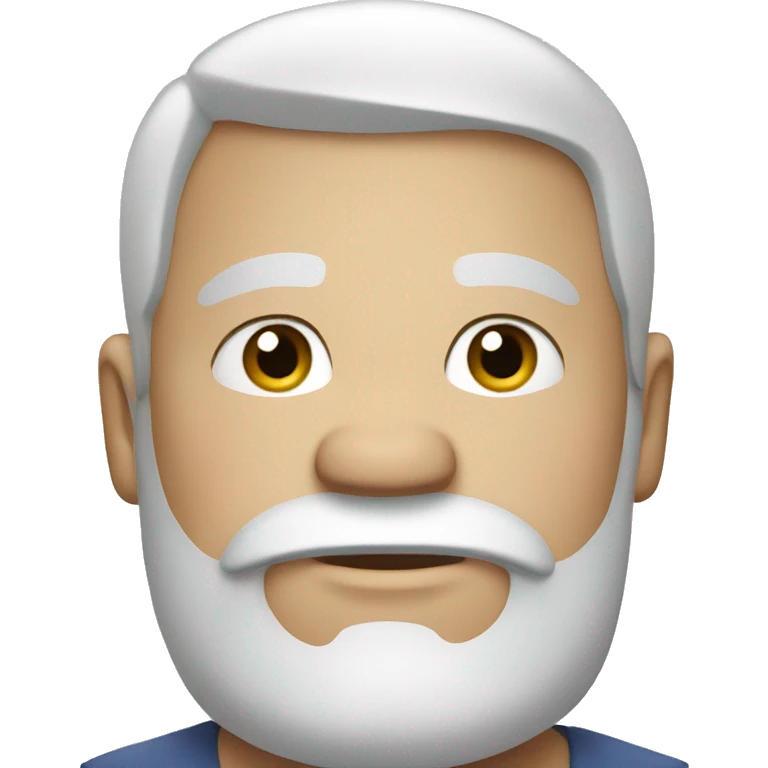  white big guy emoji