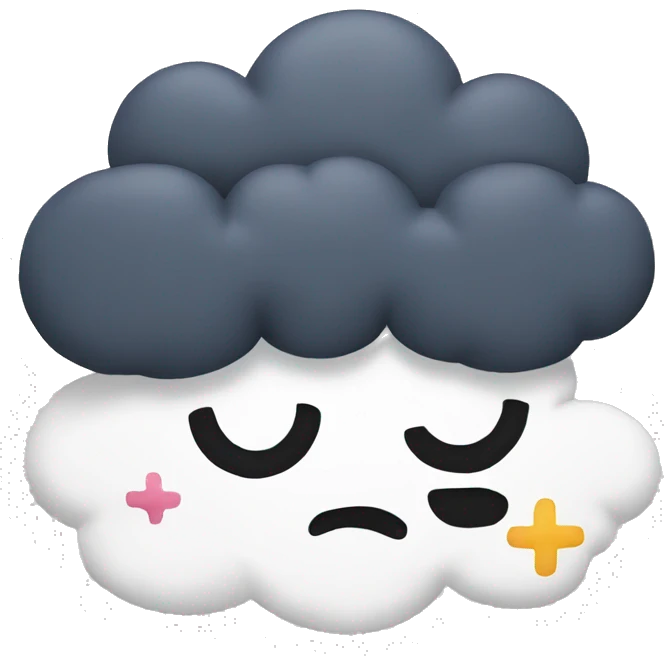 thought cloud emoji