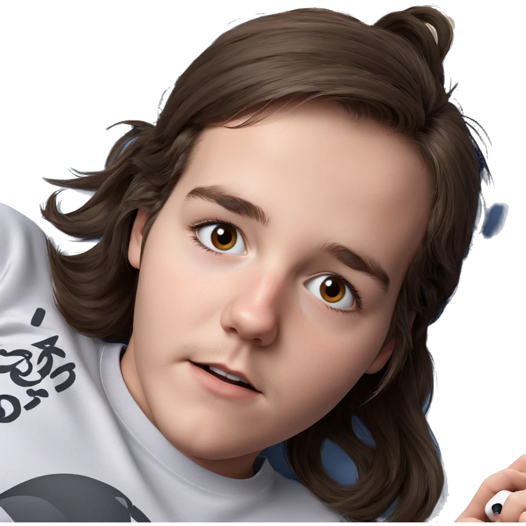 realistic girl lying down emoji