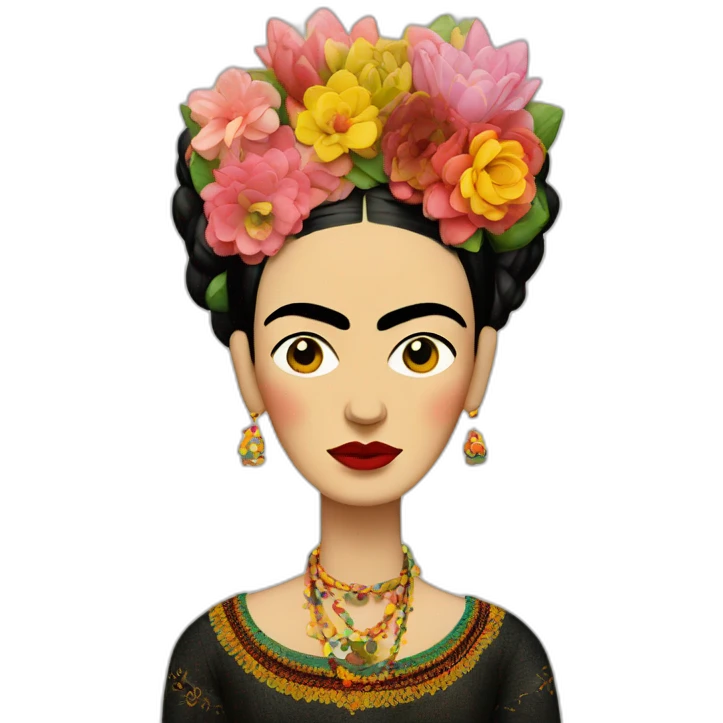 Pollock Frida Kahlo emoji
