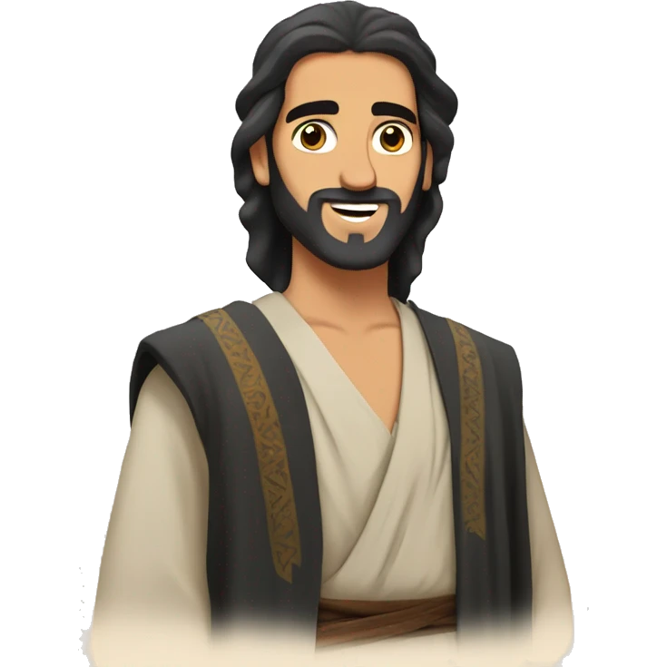 Rey arabe con estrellas  emoji