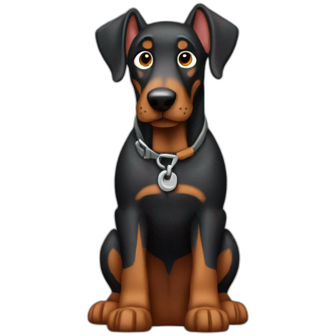 doberman repairman emoji