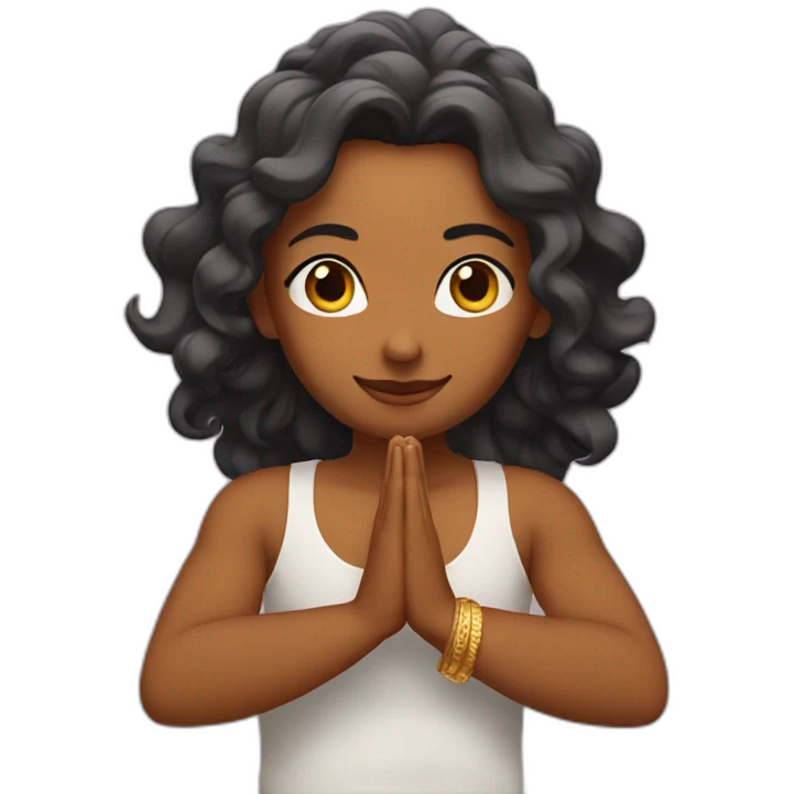 namaste emoji