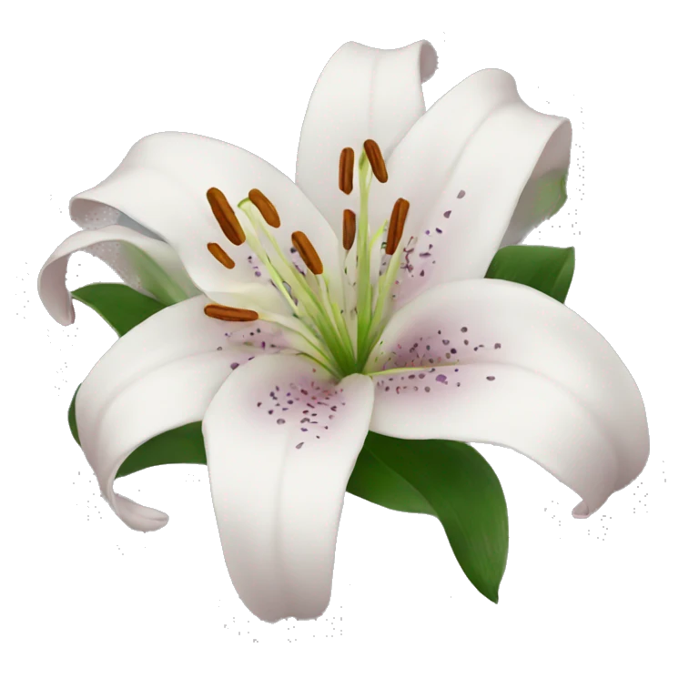 lilies  emoji