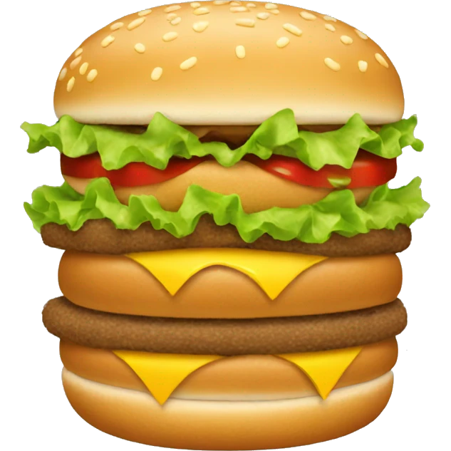 Big mac emoji