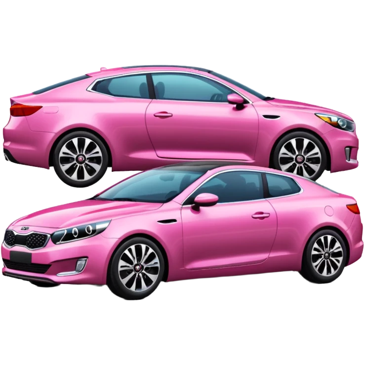 Pink Kia k5 emoji