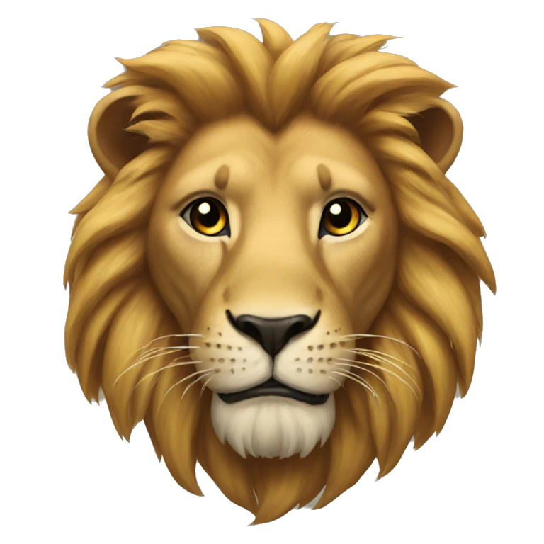 Un lion  emoji