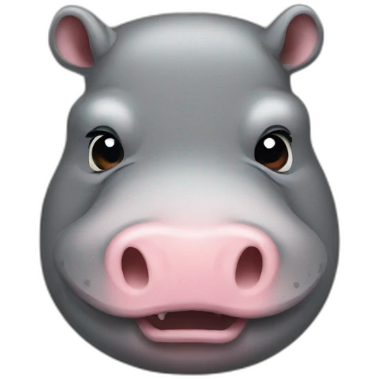 Hippopotame emoji