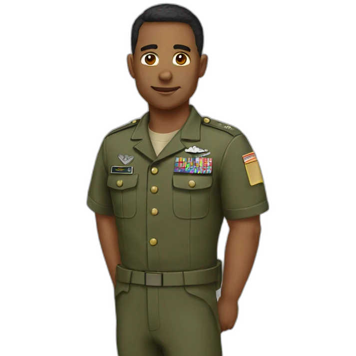 military emoji
