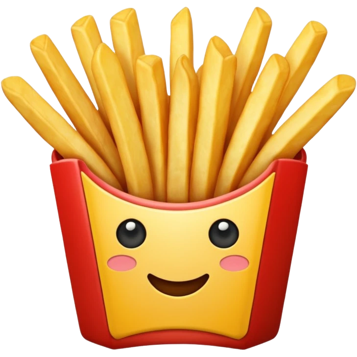 french fries emoji