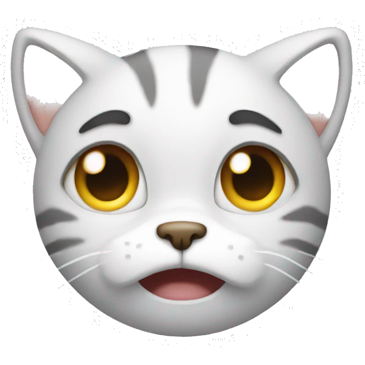Crying cat  emoji