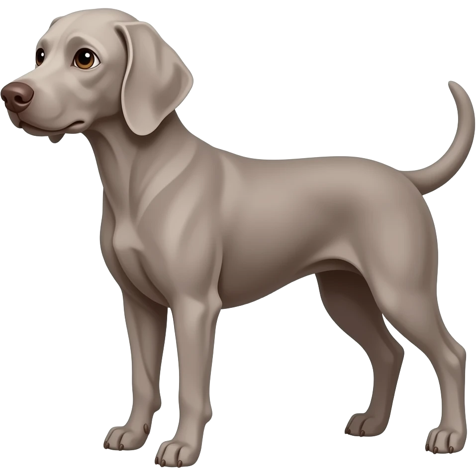 Jamie Weimaraner emoji