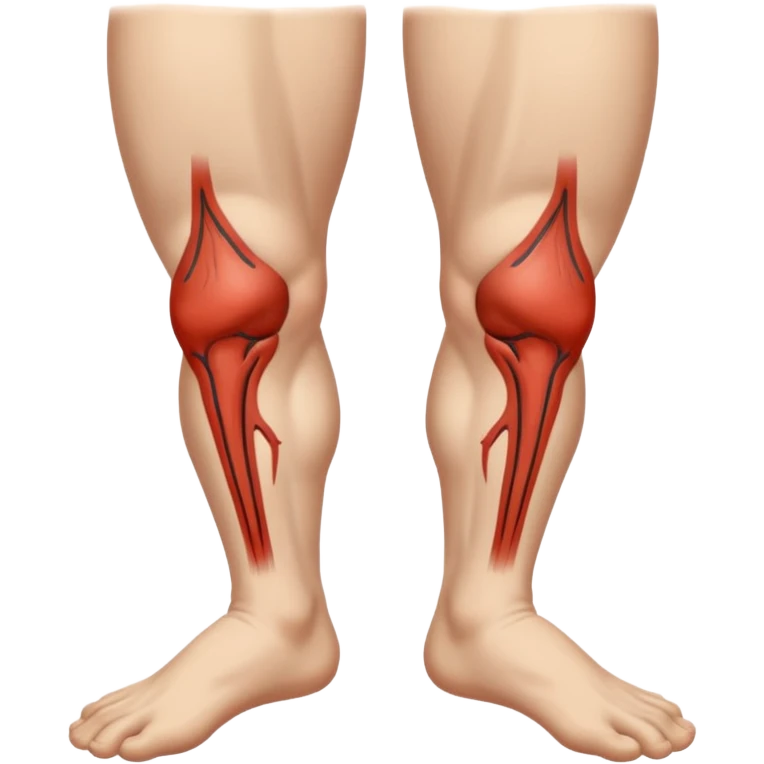 Jambes lourdes emoji
