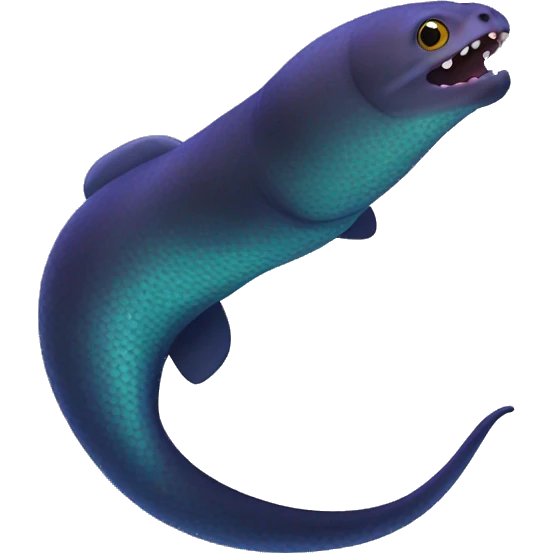 electric moray eel  emoji