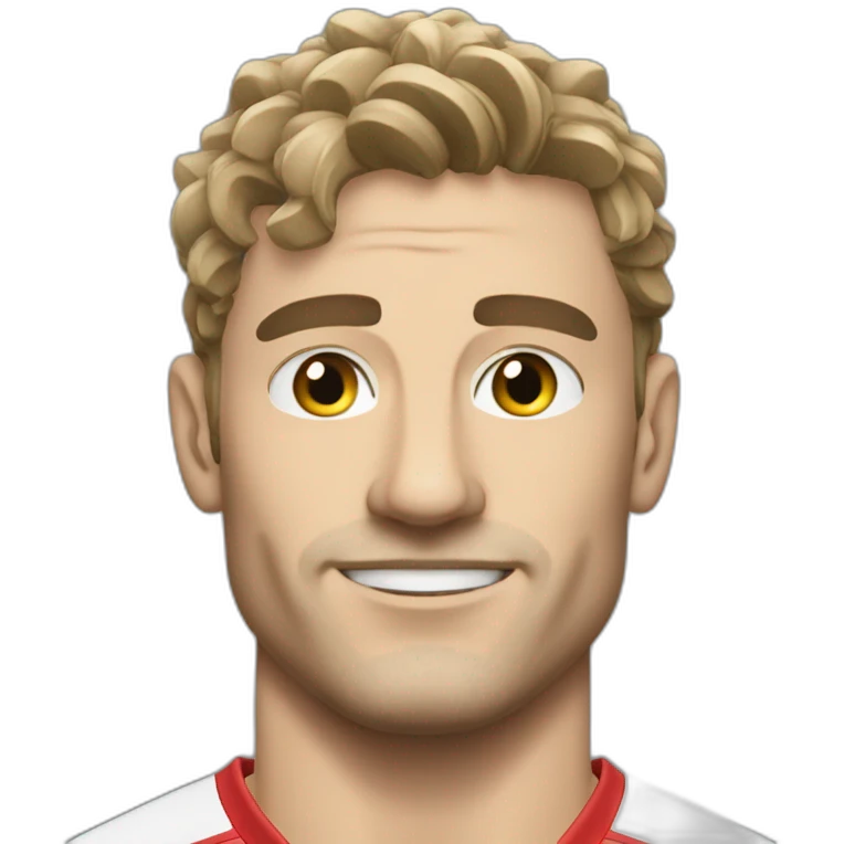 The rugby player Antoine Dupont emoji