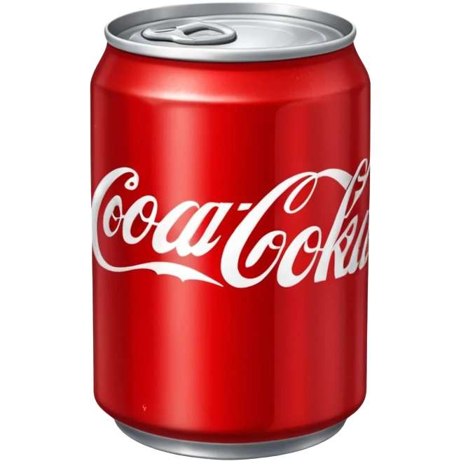 A red can what says coke  emoji