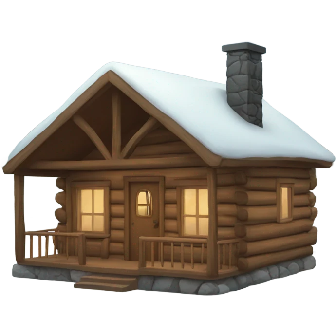 Cozy A cabin emoji