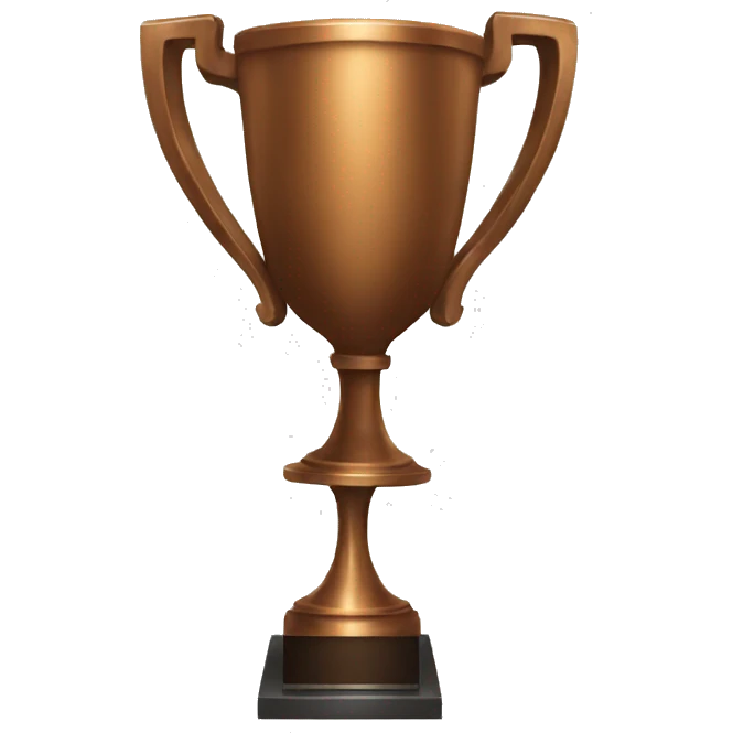 bronze trophy emoji
