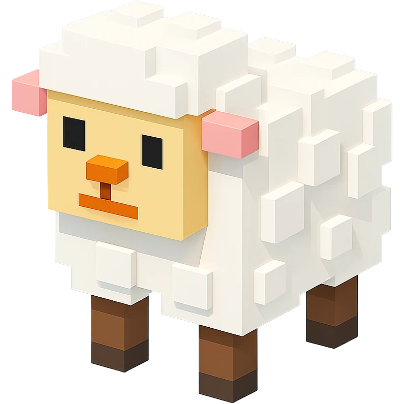 Sheep White emoji