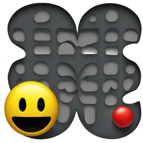 PAC man emoji