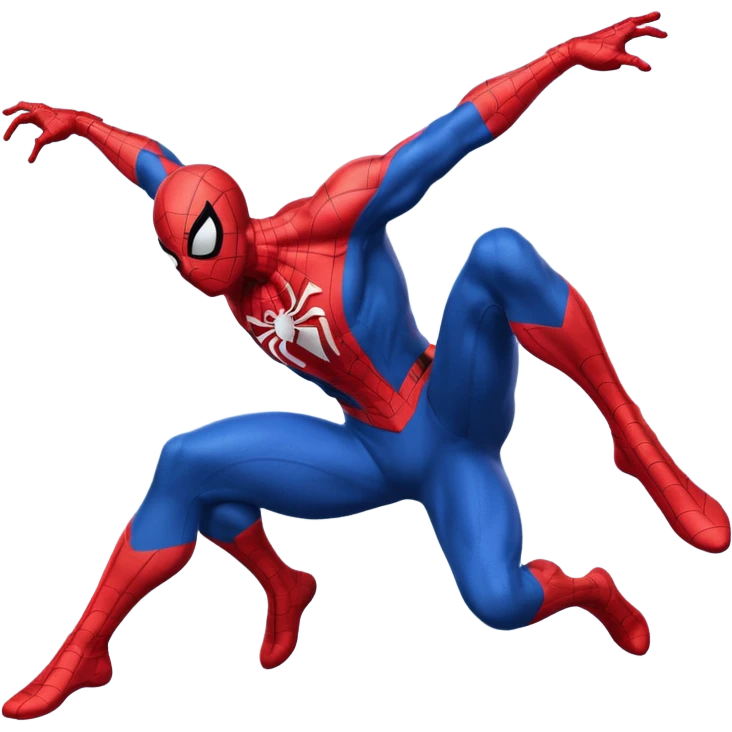 spiderman web slinging emoji