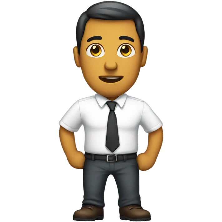 standing on business emoji