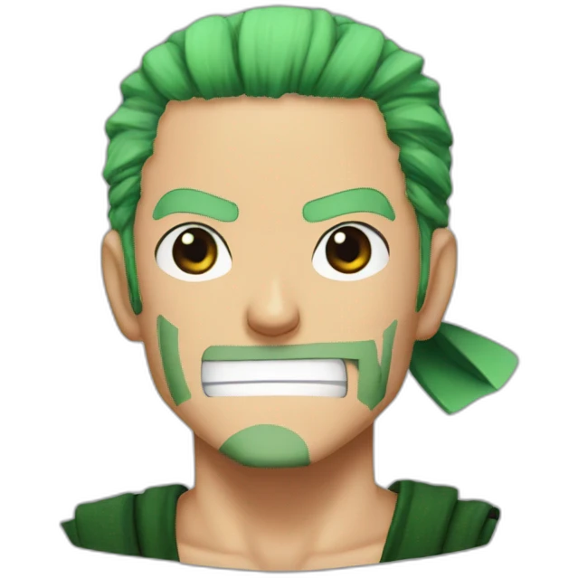 Zoro de one piece emoji