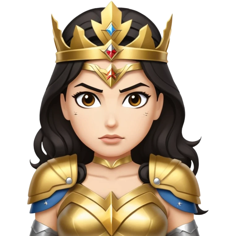 Wonder Woman superhero emoji