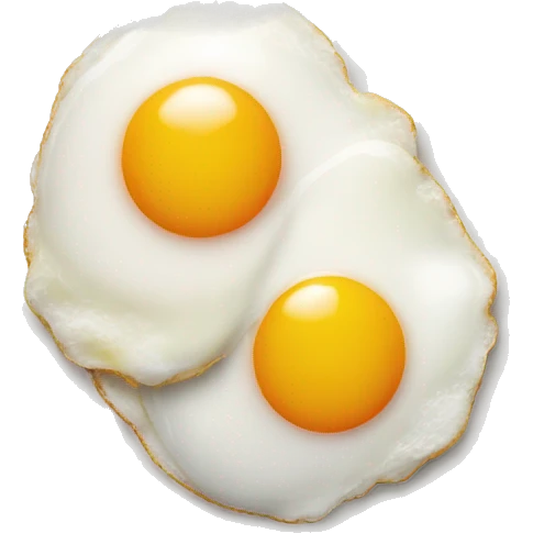 Two Fried eggs emoji