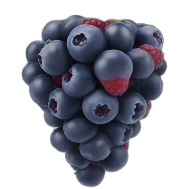 Fraise framboise myrtille emoji