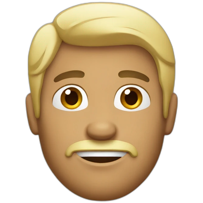 Hombre con cabello blanco emoji