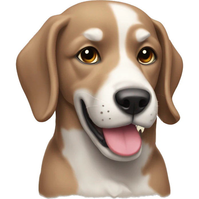 perro con cintita emoji