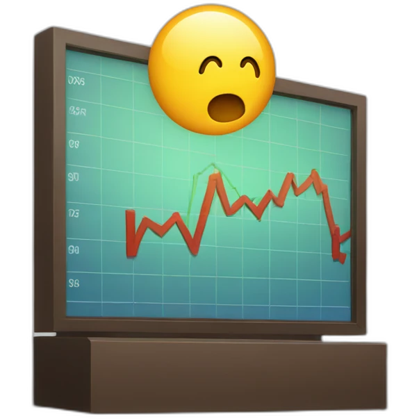 raising trading chart emoji