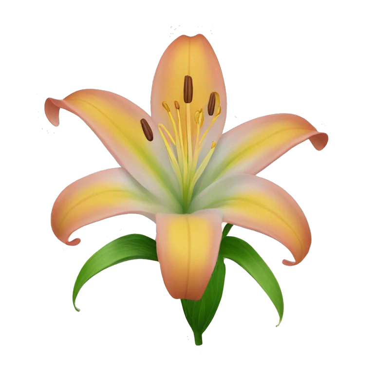 lilies flower emoji