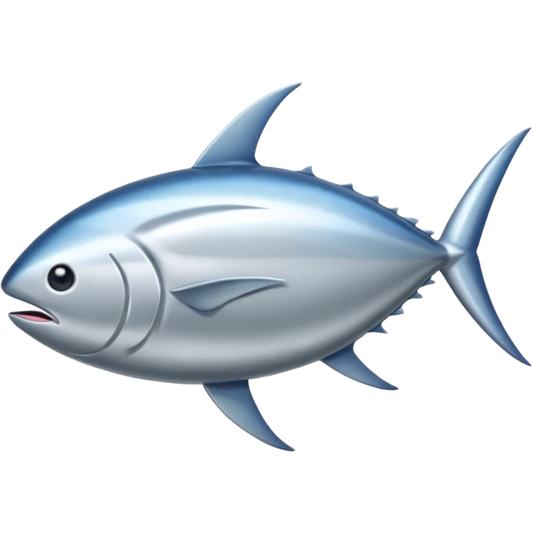 tuna, front view emoji