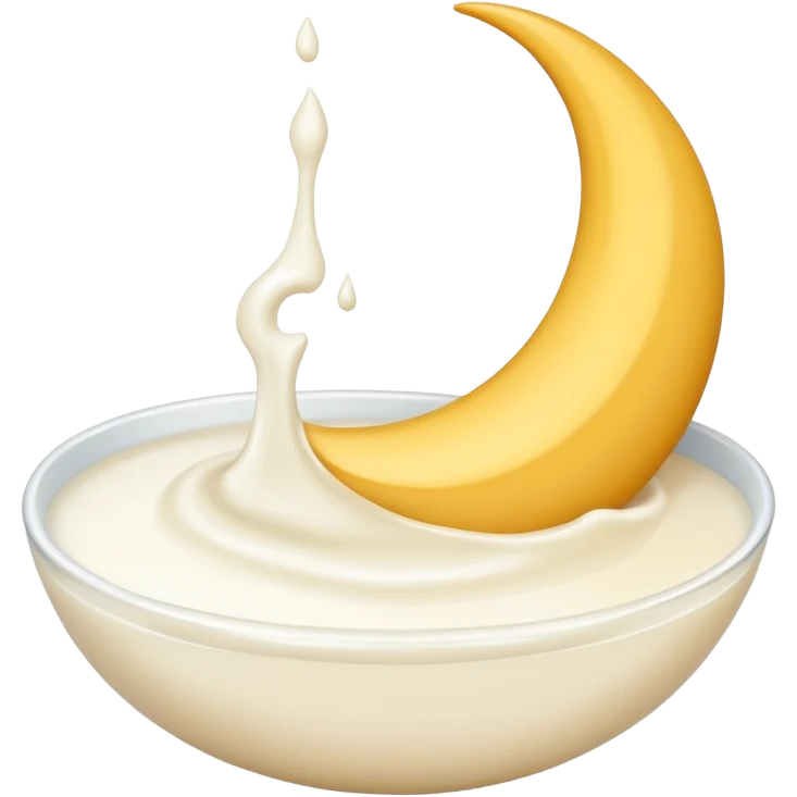 crescent whole milk emoji