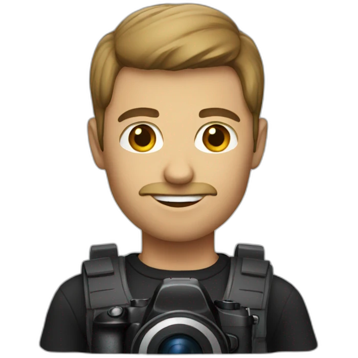 male photographer emoji