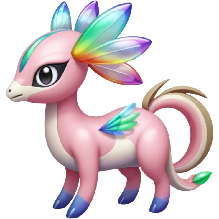 Colorful Exotic Meloetta-Palkia-Kirby-Fakémon-creature-hybrid emoji