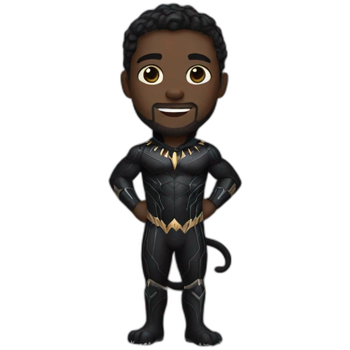 black panther emoji