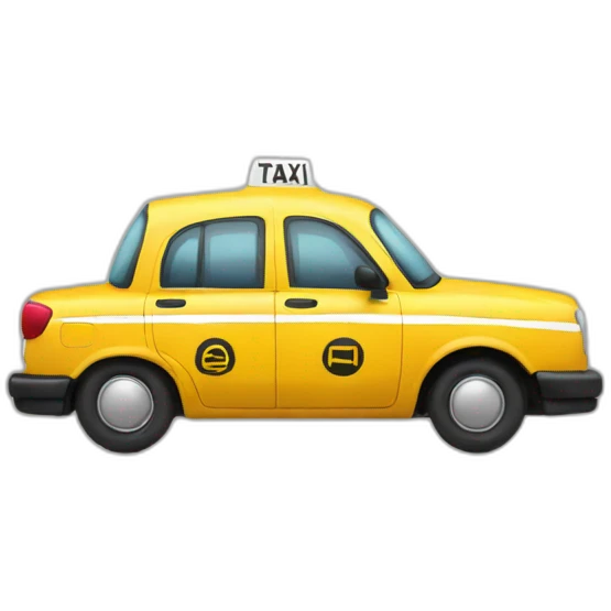 Taxi emoji