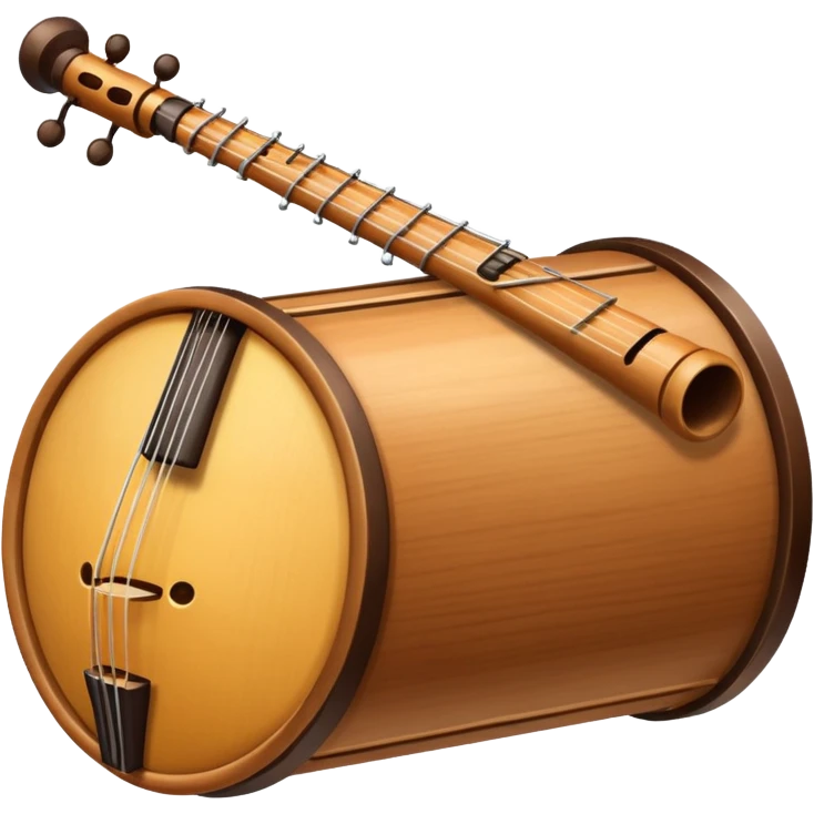wooden instrument emoji