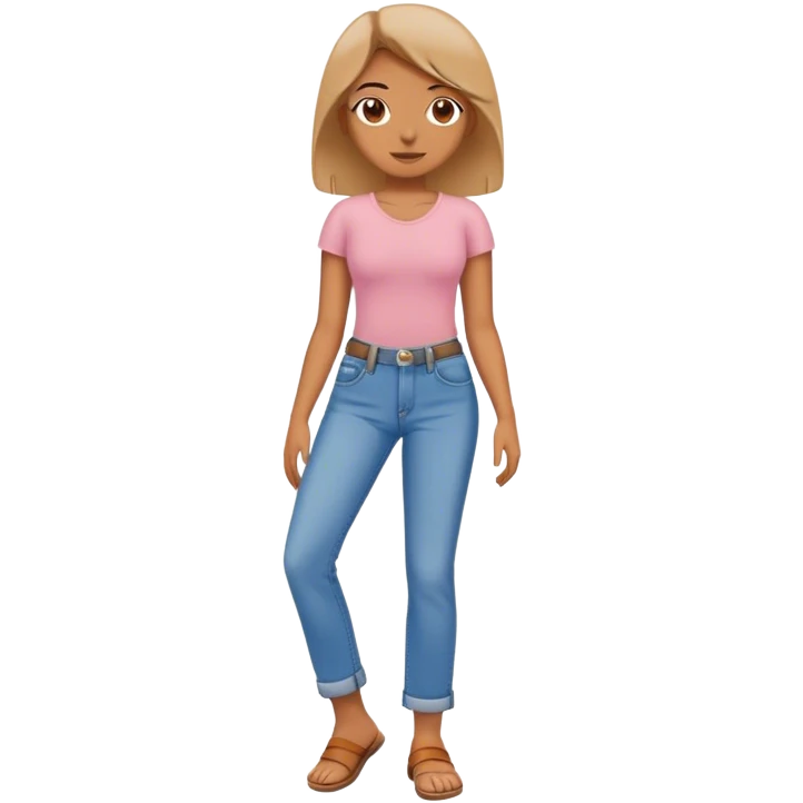 Cute jeans emoji