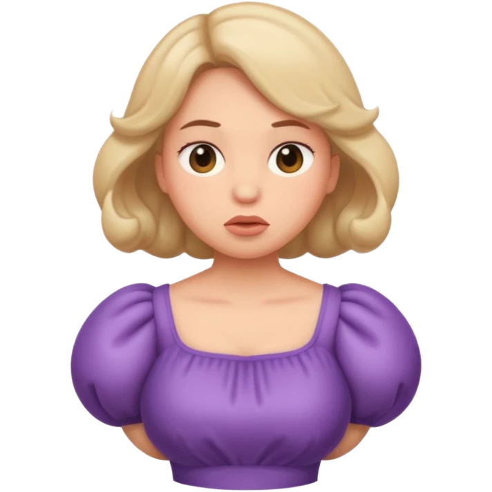 Woman Being Inflated   emoji