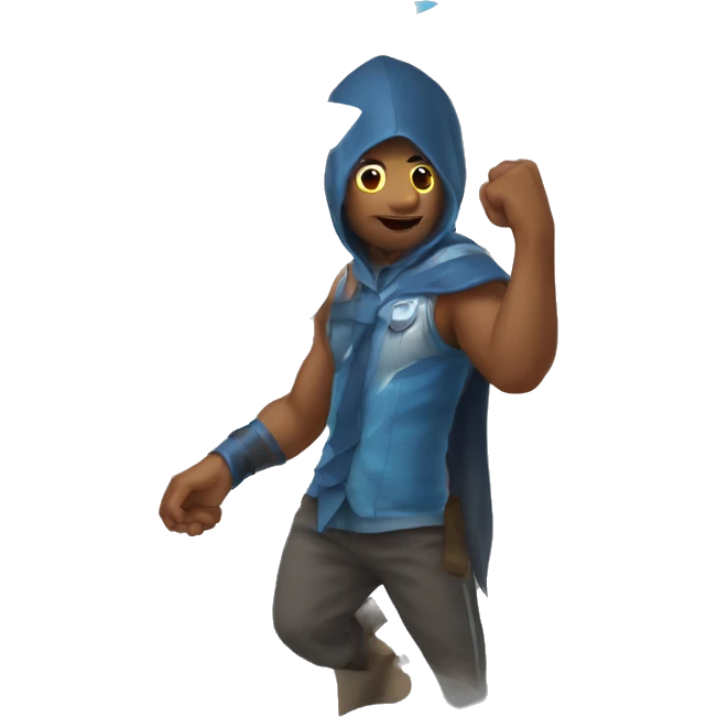 thunder in a drop emoji