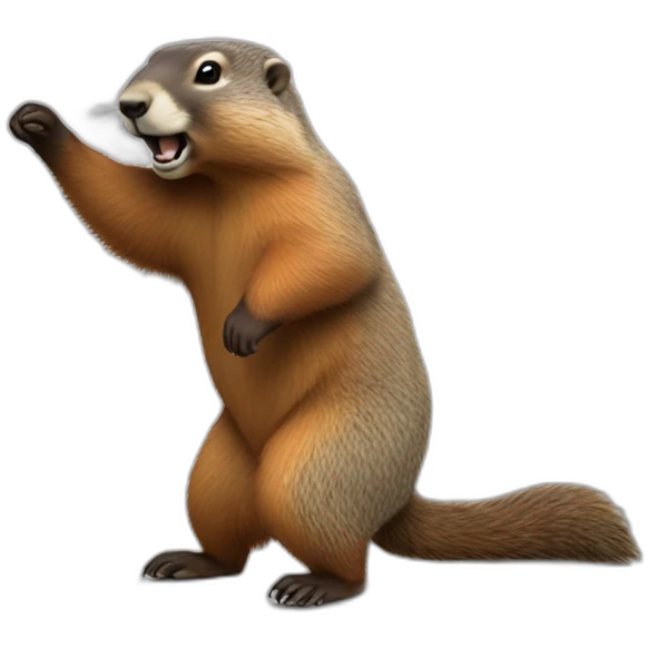 marmot twerking emoji
