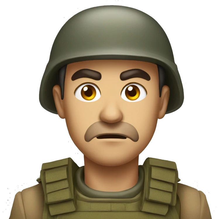 angry Turkish soldier emoji